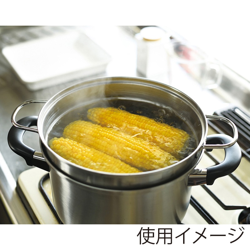 和平フレイズ 燕三 パスタポット IH対応 22cm EM-016 1個（ご注文単位1個）【直送品】