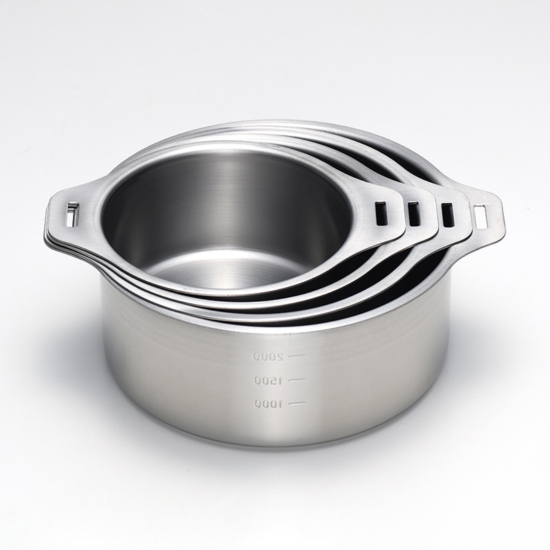 和平フレイズ 燕三 ハンドル着脱式鍋 IH対応 4点セット 蒸し台・中かご付 EM-033 1セット(ご注文単位1セット)【直送品】