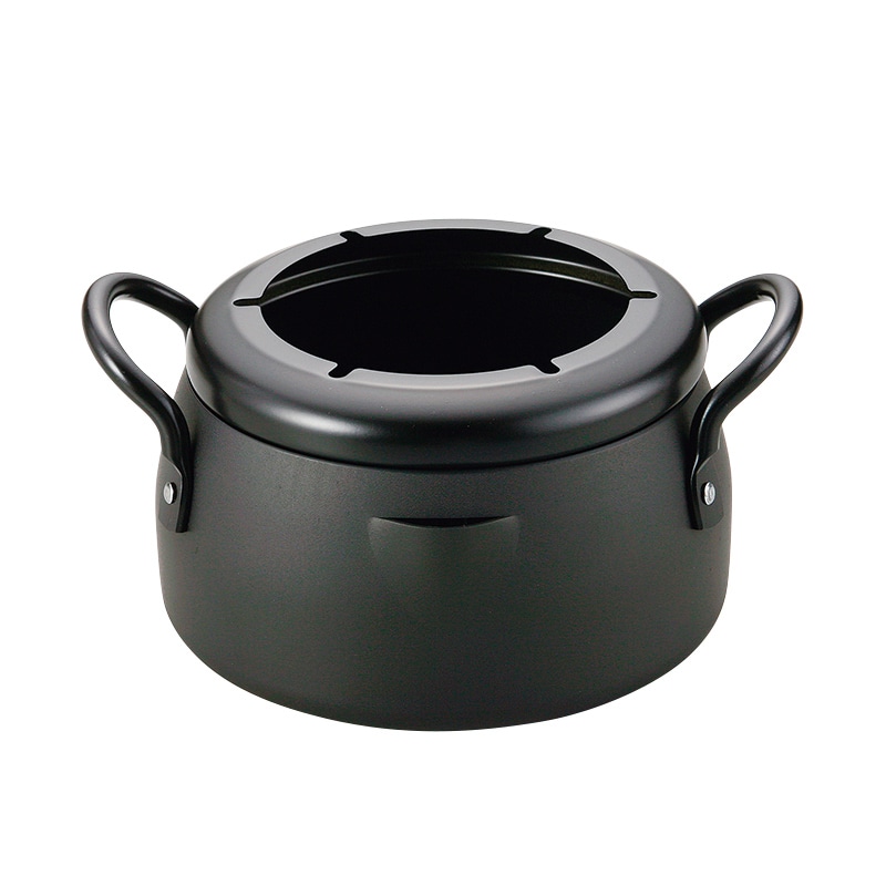 和平フレイズ 燕三 鉄串揚げ鍋 IH対応 16cm EM-036 1個（ご注文単位1個）【直送品】