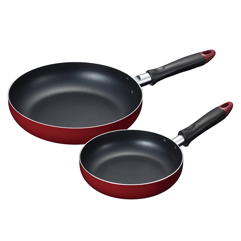 和平フレイズ スティージー アロネ IH対応フライパン 20cm&26cmセット MB-2056 1セット(ご注文単位1セット)【直送品】