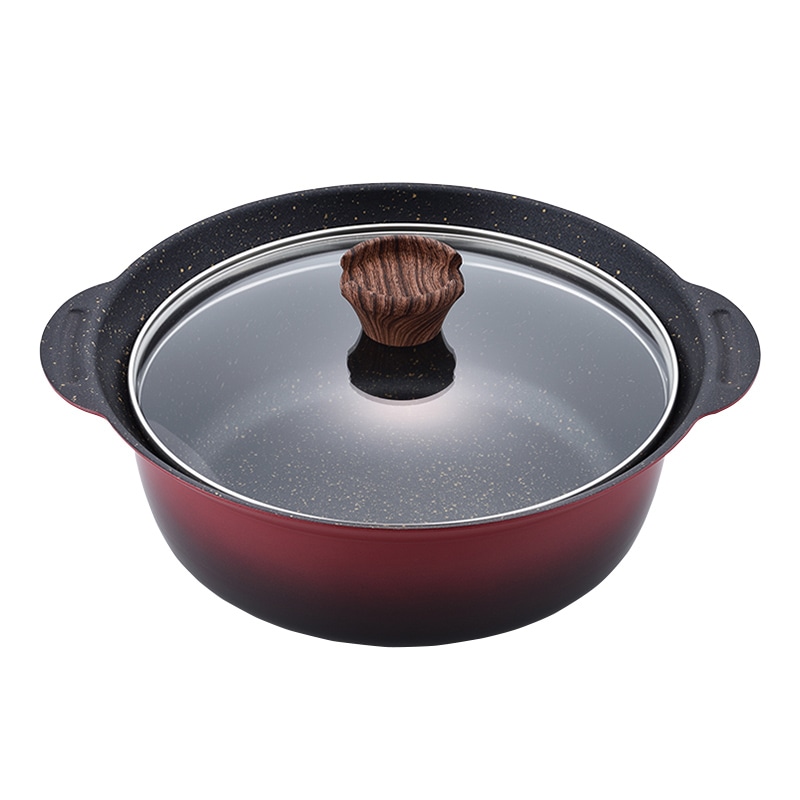 和平フレイズ 彩食庵 IH対応フチ付卓上鍋 24cm MB-2059 1個（ご注文単位1個）【直送品】