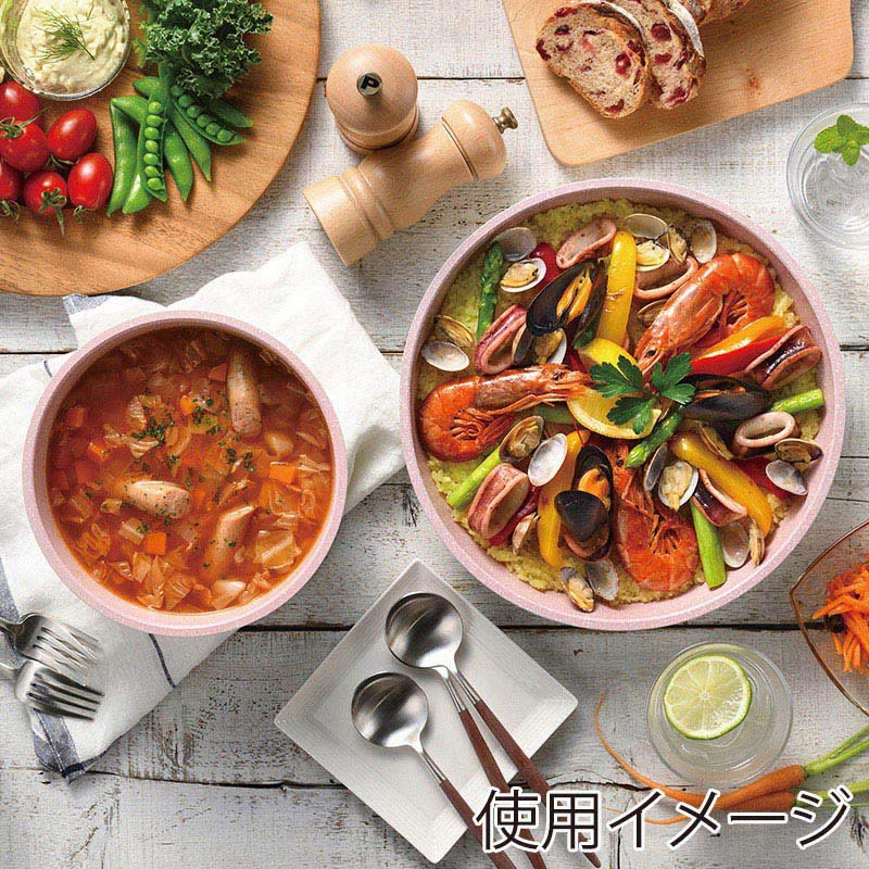 和平フレイズ 魅せるフライパン IH対応着脱式ハンドル鍋 3点セット MB-2164 1個(ご注文単位1個)【直送品】