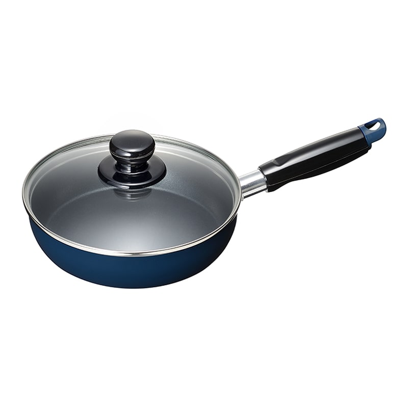 和平フレイズ スティージー2 IH対応ガラス蓋付フライパン 18cm MB-2373 1個(ご注文単位1個)【直送品】