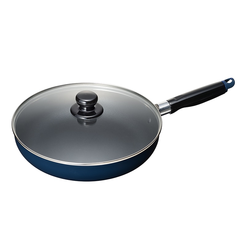 和平フレイズ スティージー2 IH対応ガラス蓋付フライパン 26cm MB-2376 1個(ご注文単位1個)【直送品】