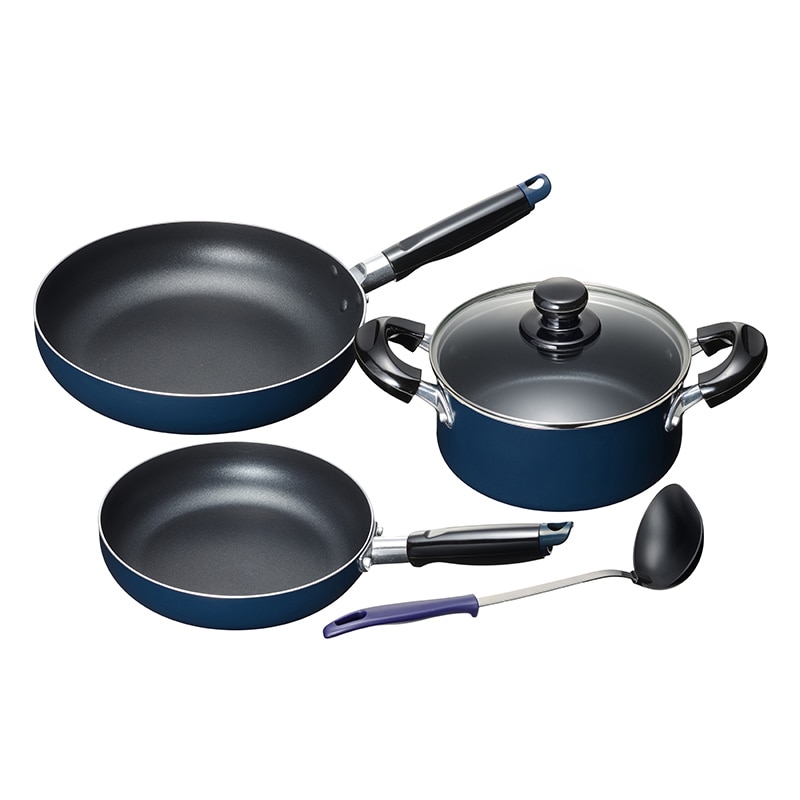 和平フレイズ スティージー2 IH対応両手鍋&フライパン 3点セット ツール付 MB-2381 1セット(ご注文単位1セット)【直送品】