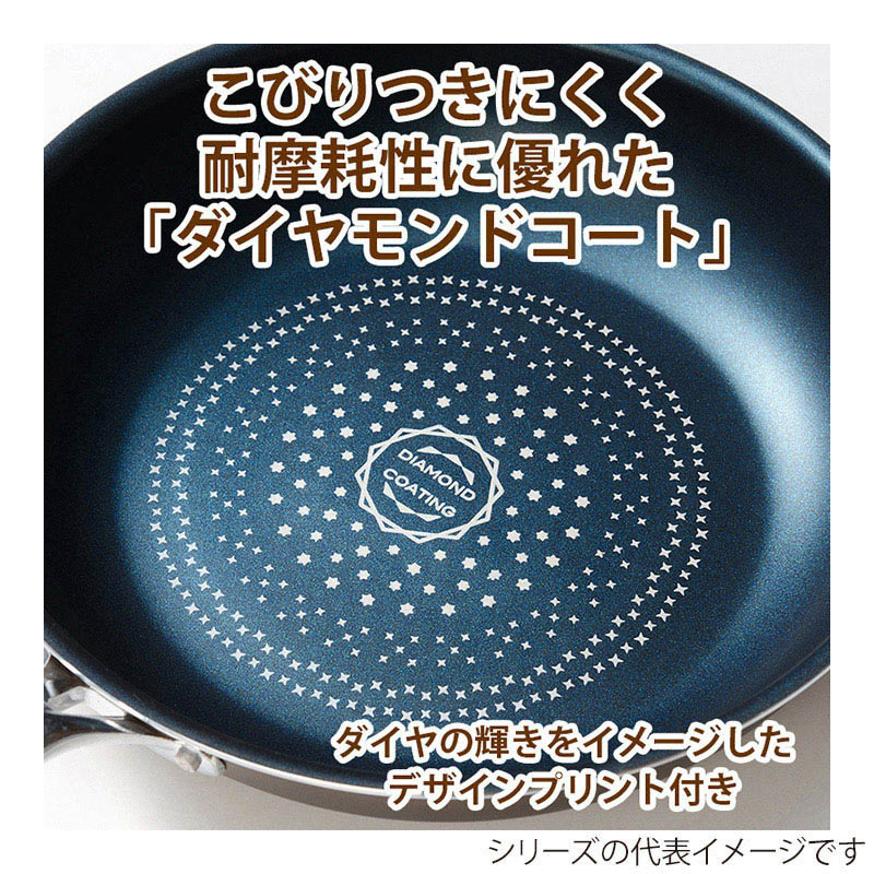 和平フレイズ ブラナーノ2 IH対応ディープパン 24cm MB-2386 1個(ご注文単位1個)【直送品】