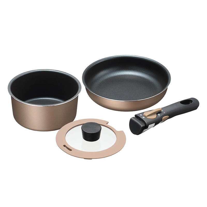 和平フレイズ ブラナーノ2 IH対応着脱ハンドル鍋 2点セット B MB-2439 1セット（ご注文単位1セット）【直送品】