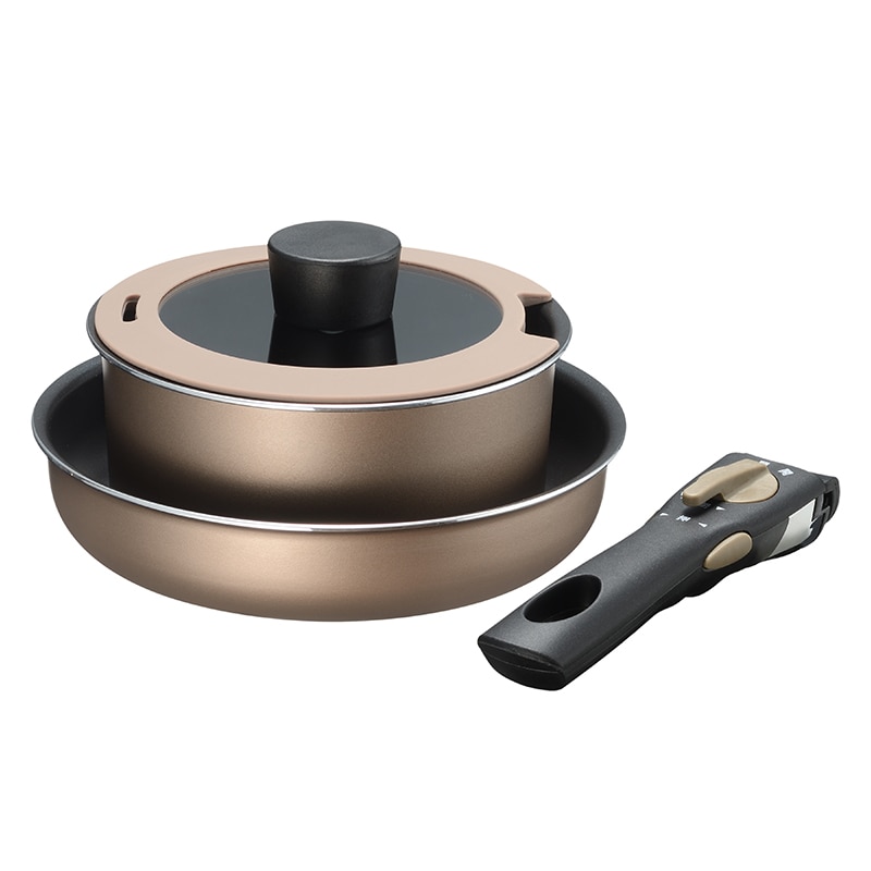 和平フレイズ ブラナーノ2 IH対応着脱ハンドル鍋 2点セット B MB-2439 1セット(ご注文単位1セット)【直送品】