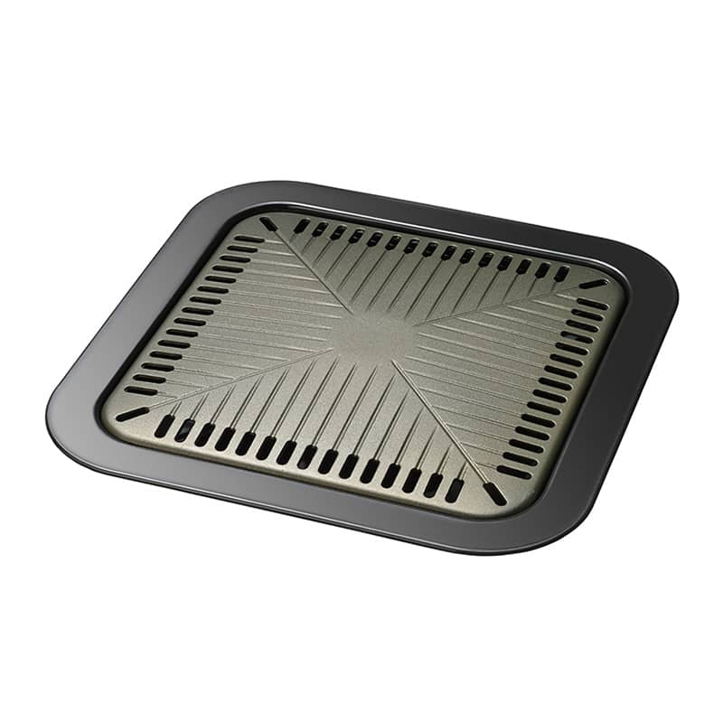 和平フレイズ 味覚探訪 韓国編 角型焼肉プレート 32×32cm RB-2871 1個（ご注文単位1個）【直送品】