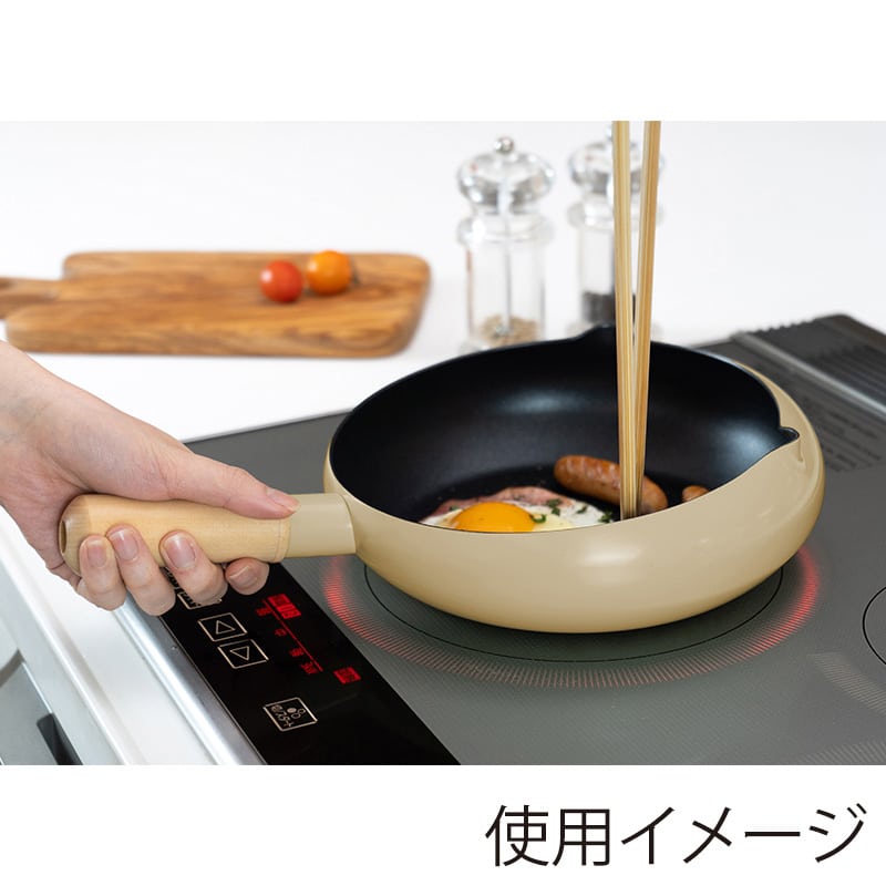 和平フレイズ にゃんこれ IH対応 ねこ型フライパン 22cm RB-3125 1個(ご注文単位1個)【直送品】