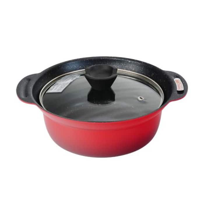 和平フレイズ なごみ丈膳 IH対応 フチ付卓上鍋 18cm RB-3197 1個（ご注文単位1個）【直送品】