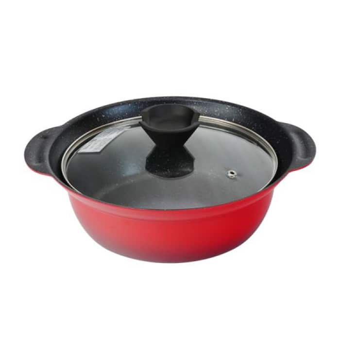 和平フレイズ なごみ丈膳 IH対応 フチ付卓上鍋 21cm RB-3198 1個（ご注文単位1個）【直送品】