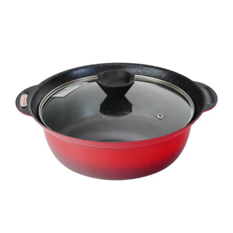 和平フレイズ なごみ丈膳 IH対応 フチ付卓上鍋 24cm RB-3199 1個（ご注文単位1個）【直送品】