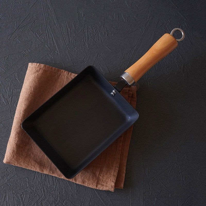 和平フレイズ 永良 IH対応 窒化鉄玉子焼 14×19cm RB-3284 1個（ご注文単位1個）【直送品】