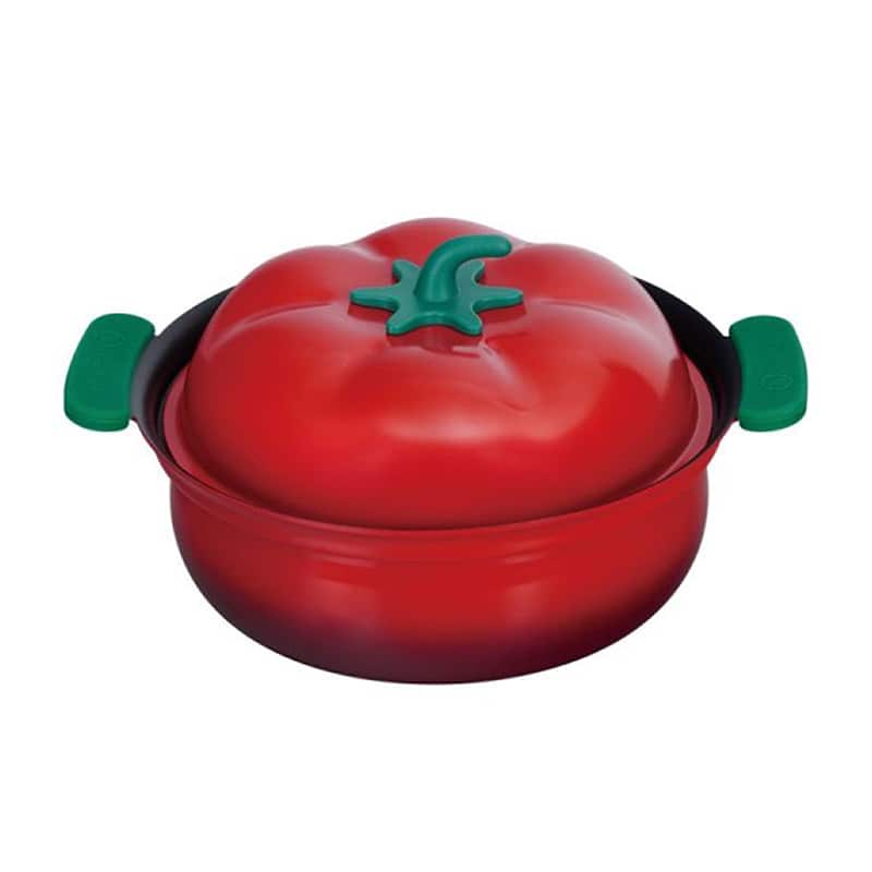 和平フレイズ ベジポ IH対応 ミニ卓上鍋 19cm トマト RB-3286 1個（ご注文単位1個）【直送品】