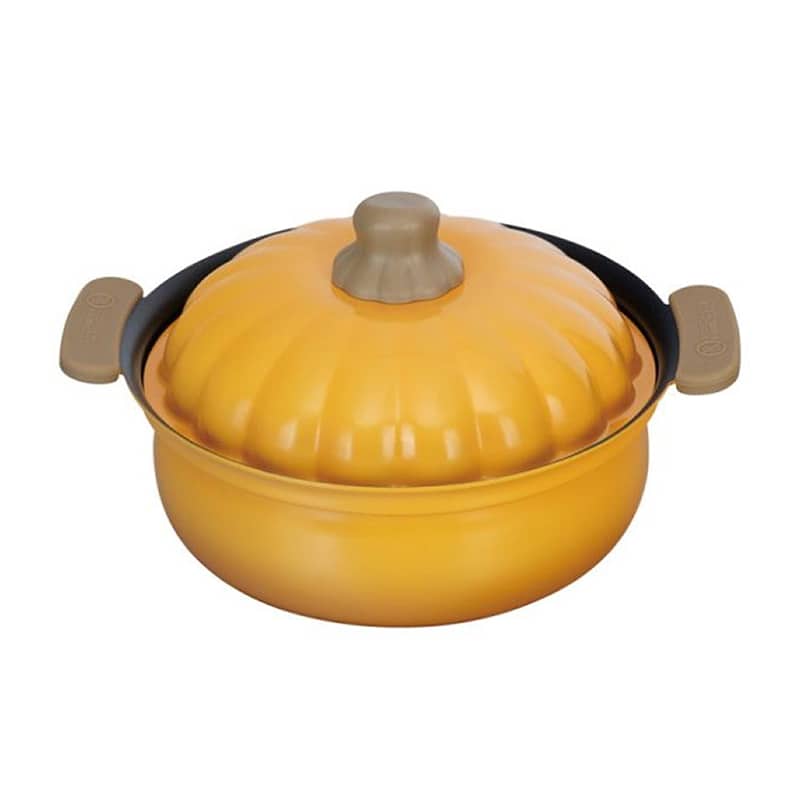 和平フレイズ ベジポ IH対応 ミニ卓上鍋 19cn かぼちゃ RB-3287 1個（ご注文単位1個）【直送品】