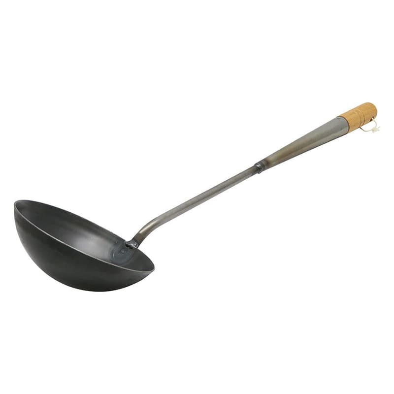 和平フレイズ 味道 鉄製中華お玉 中 AD-022 1個（ご注文単位1個）【直送品】