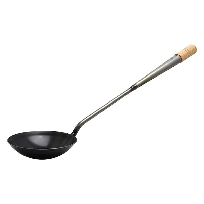 和平フレイズ 味道 鉄製中華お玉 小 AD-668 1個（ご注文単位1個）【直送品】