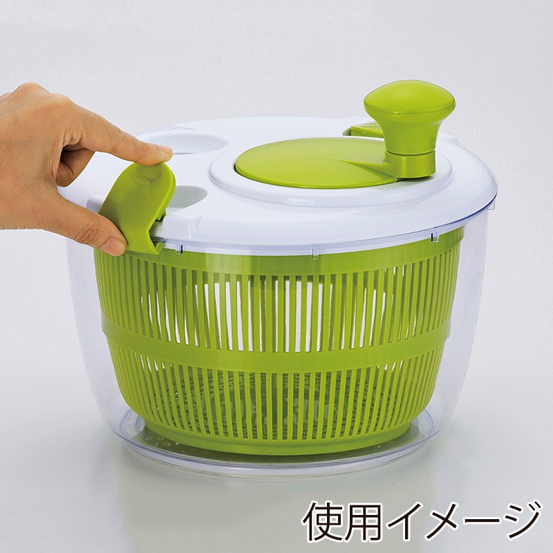 和平フレイズ キッチンアシスト 回転式野菜水切り器 24cm KR-7339 1個(ご注文単位1個)【直送品】