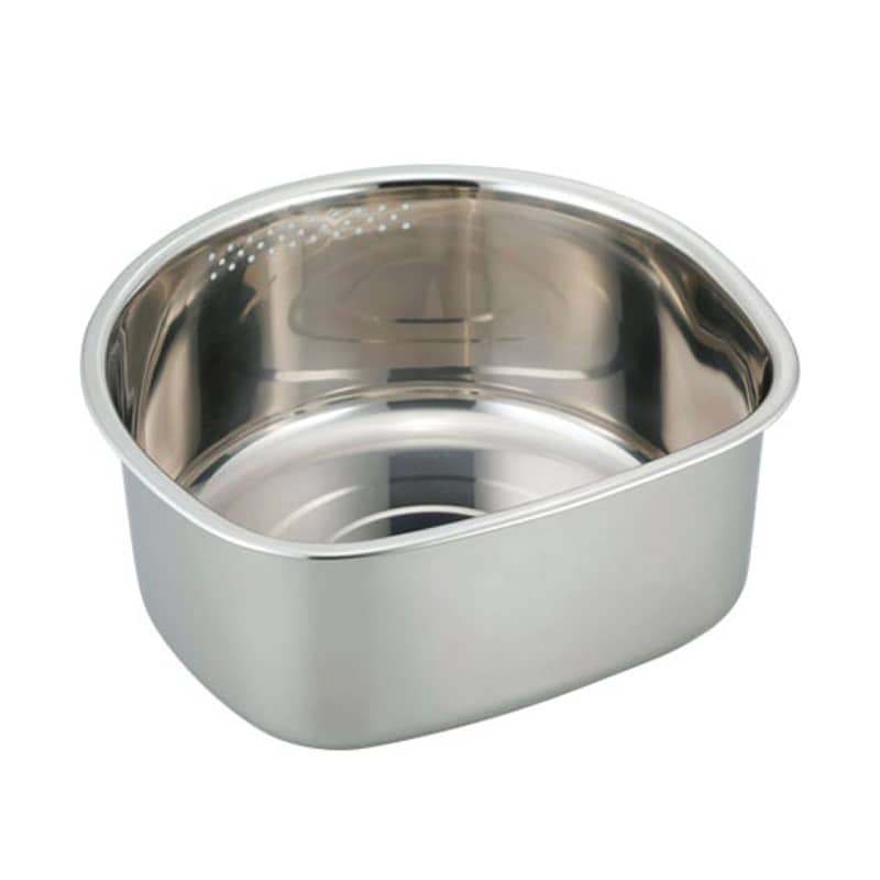 和平フレイズ スイ・グート D型洗い桶 ゴム足付 小 SUI-6048 1個（ご注文単位1個）【直送品】