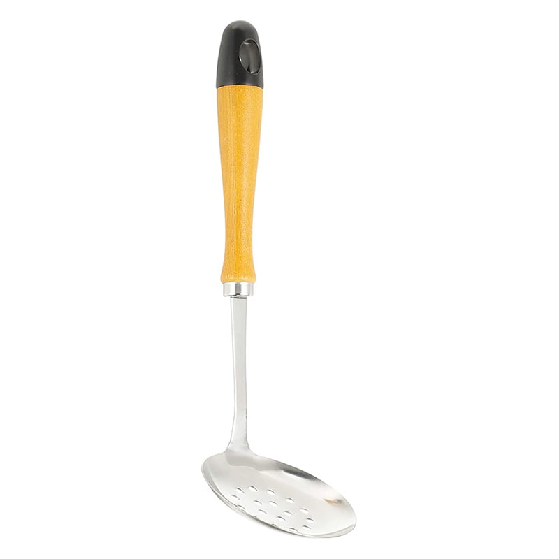 和平フレイズ ジー・クック 木柄卓上穴明お玉 GC-054 1個(ご注文単位1個)【直送品】