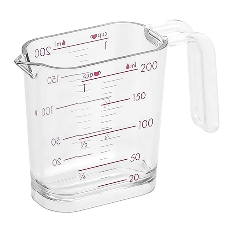 和平フレイズ ジー・クック 計量カップ 200ml シルバーローズ GC-260 1個（ご注文単位1個）【直送品】