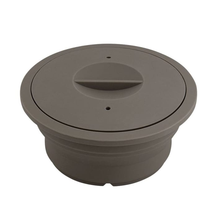 和平フレイズ マジカリーノ 丸型シリコーンスチーマー ブラック RE-7263 1個（ご注文単位1個）【直送品】