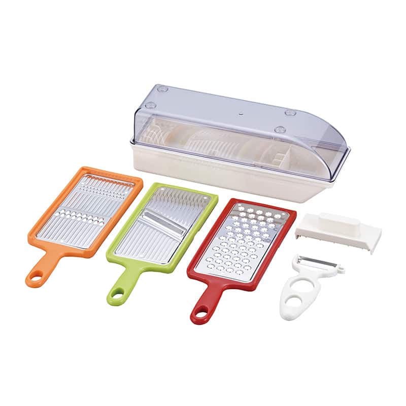 和平フレイズ ビタミンアイランド ステンレススライサーセット ME-7290 1セット（ご注文単位1セット）【直送品】