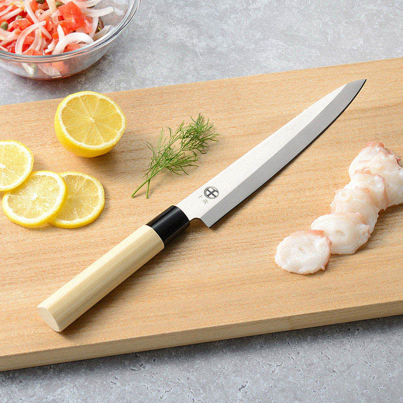 和平フレイズ 千歳 モリブデン鋼刺身包丁 CS-058 1個(ご注文単位1個)【直送品】