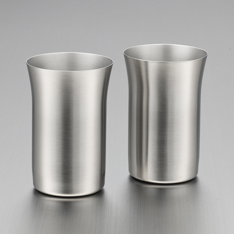 和平フレイズ 燕三 ステンレスカップ 260ml 2個組 EM-090 1組（ご注文単位1組）【直送品】