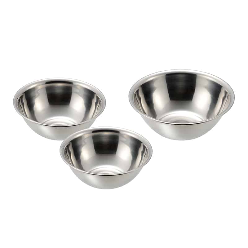 和平フレイズ プロンジュ3 ステンレスボール 3点セット MG-0467 1セット（ご注文単位1セット）【直送品】