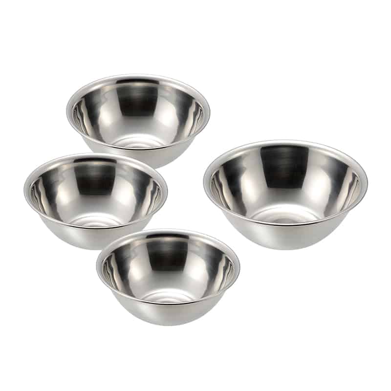 和平フレイズ プロンジュ3 ステンレスボール 4点セット MG-0468 1セット（ご注文単位1セット）【直送品】