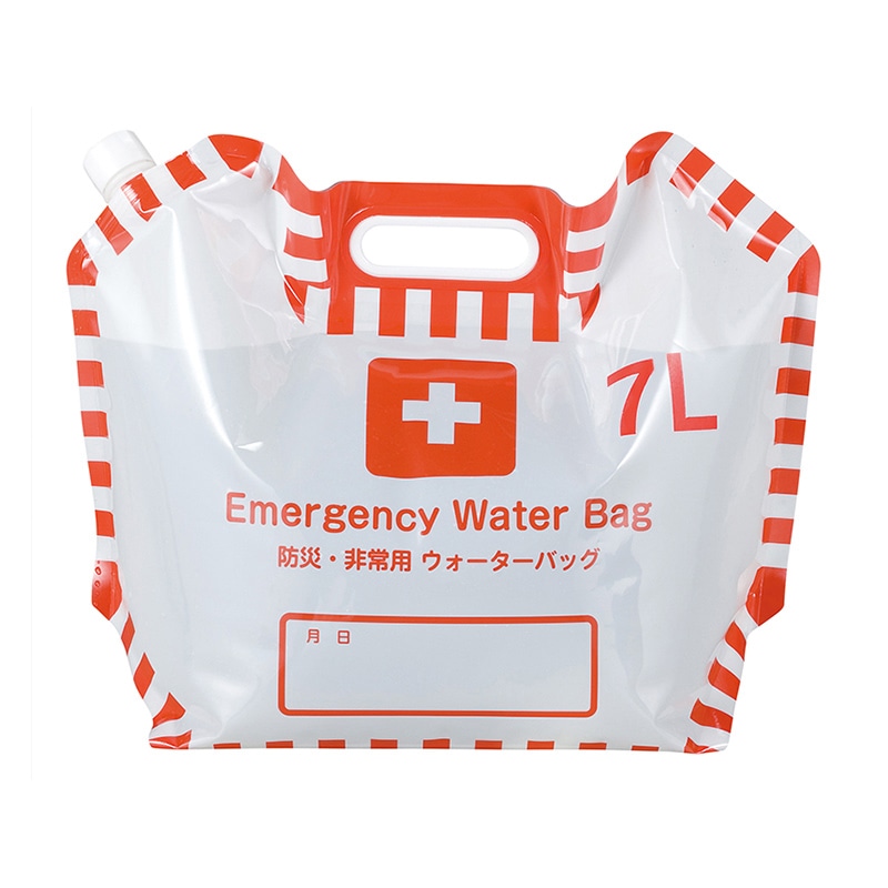 和平フレイズ 防災・非常用ウォーターバッグ 7L 3枚組 BM-9337 1組(ご注文単位1組)【直送品】