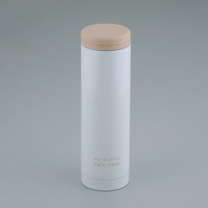 和平フレイズ かちこれ スリムマグボトル 300ml ホワイト KR-8277 1個（ご注文単位1個）【直送品】