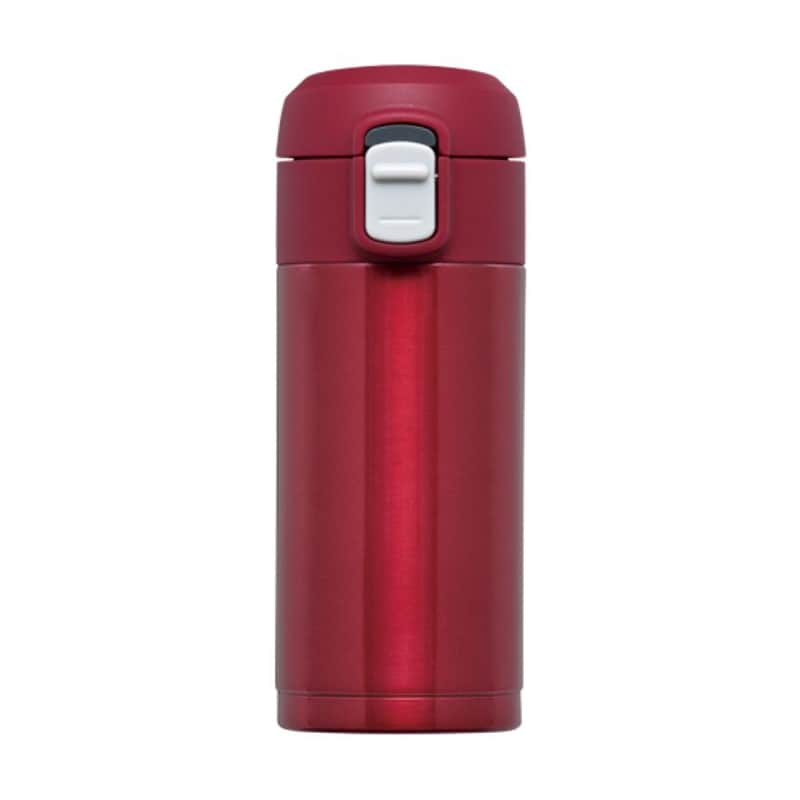 和平フレイズ オミット ワンタッチ栓 スリム マグボトル 200ml レッド RH-1507 1個（ご注文単位1個）【直送品】