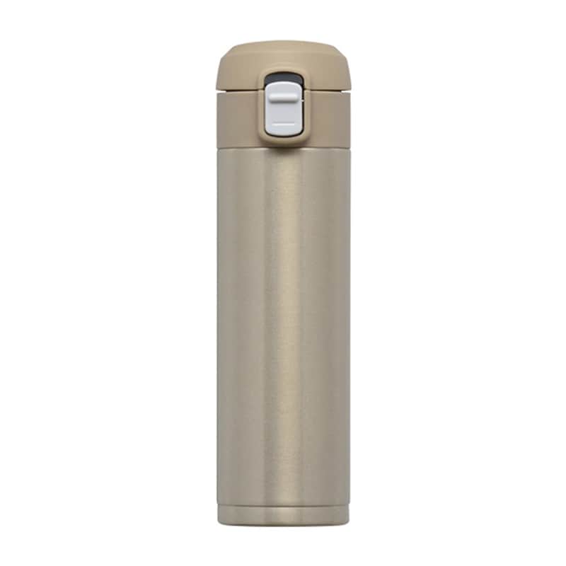 和平フレイズ オミット ワンタッチ栓 スリム マグボトル 300ml ゴールド RH-1513 1個（ご注文単位1個）【直送品】