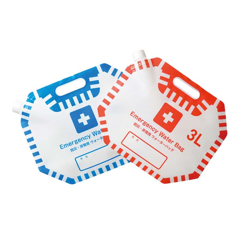 和平フレイズ 防災・非常用ウォーターバッグ 3L 2枚組 MH-1539 1個（ご注文単位1個）【直送品】