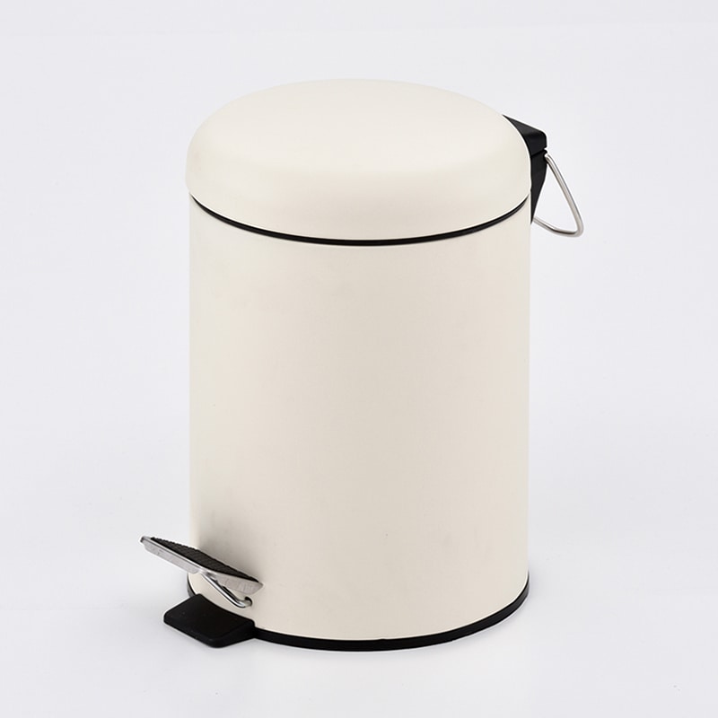 和平フレイズ マイトラッシュ2 ペダルペール 5L アイボリー MJ-0666 1個（ご注文単位1個）【直送品】