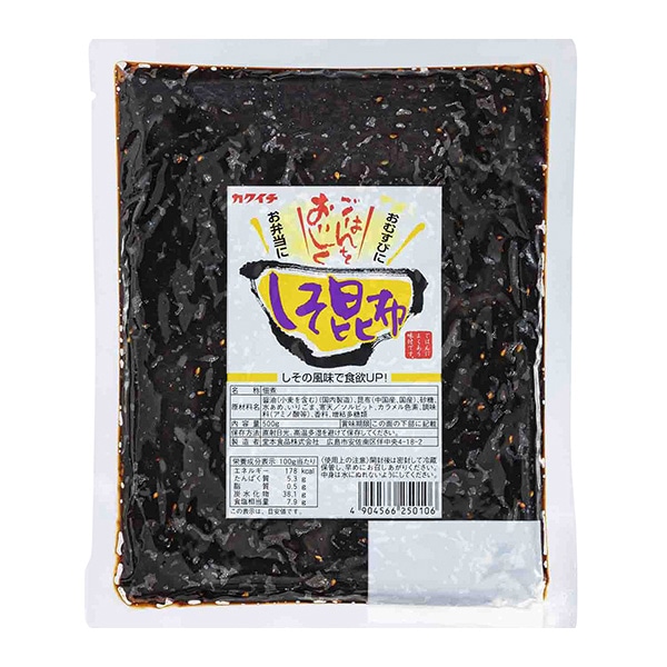 堂本食品 しそ昆布 500g 常温 1個※軽(ご注文単位1個)※注文上限数12まで【直送品】