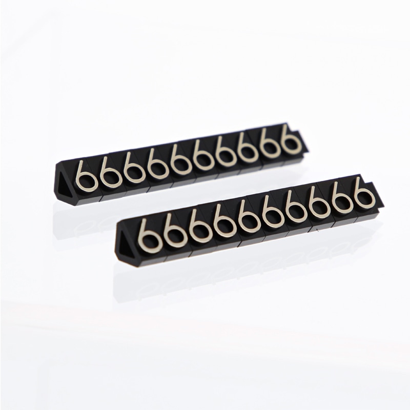 友屋 プライスキューブ L 金 単品「6」 07105GD6 1袋(ご注文単位1袋)【直送品】