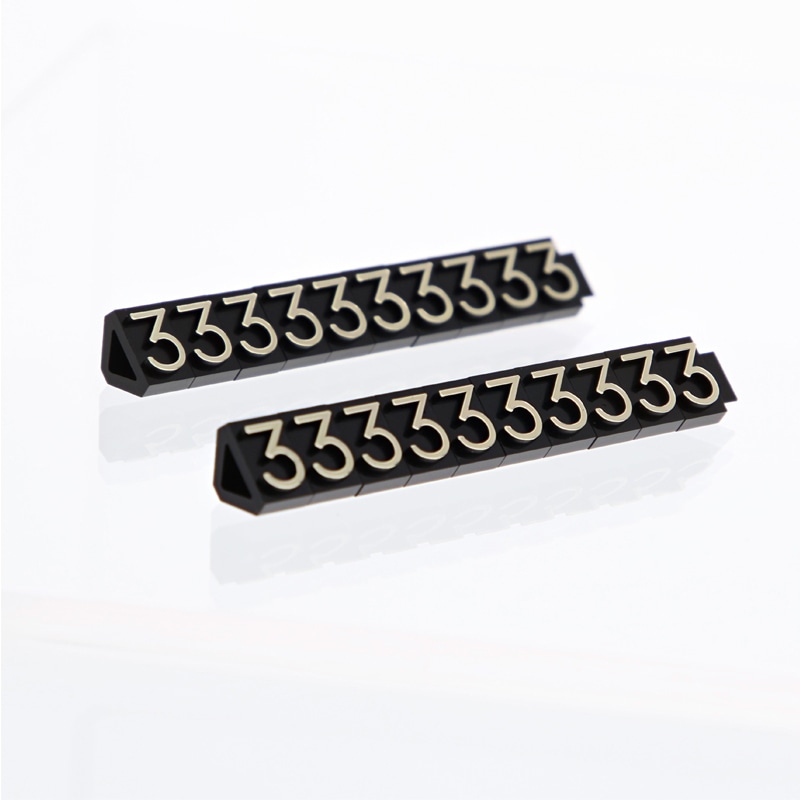 友屋 プライスキューブ L 金 単品「3」 07105GD3 1袋(ご注文単位1袋)【直送品】