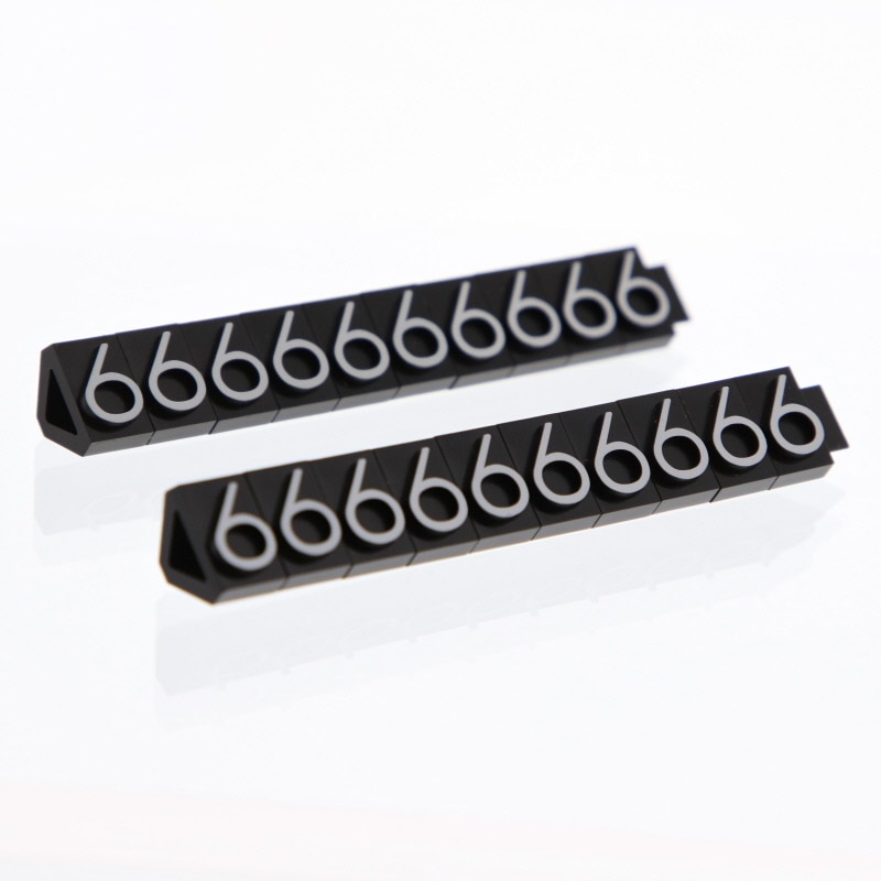 友屋 プライスキューブ L 白 単品「6」 07105WH6 1袋(ご注文単位1袋)【直送品】