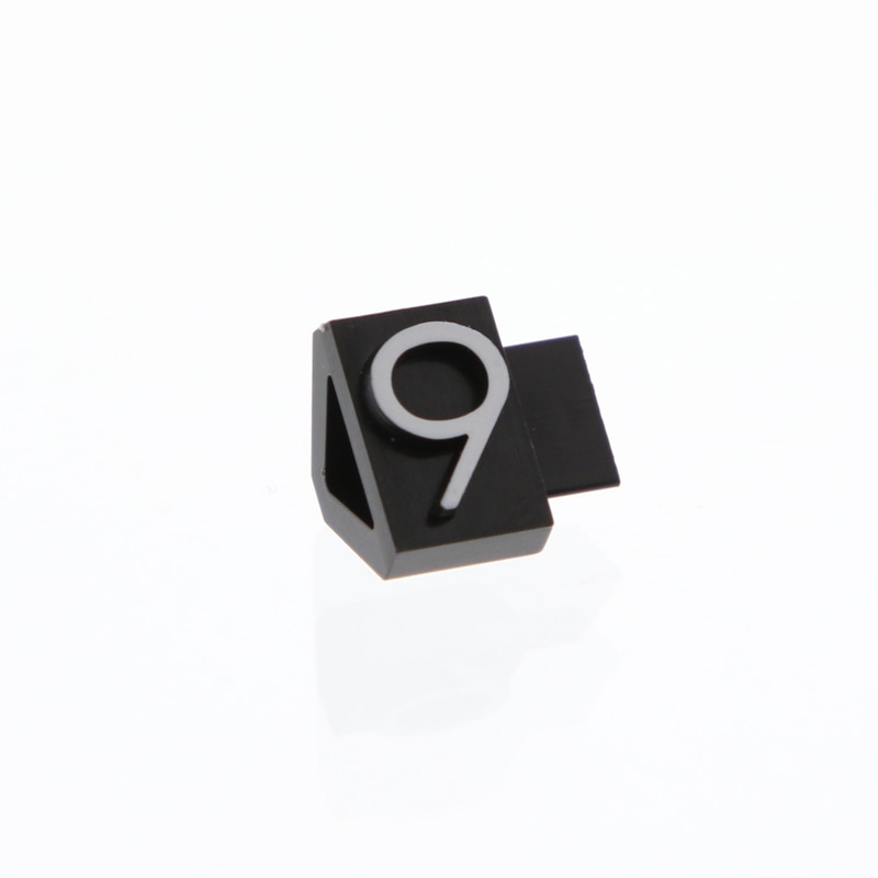 友屋 プライスキューブ L　白 単品「9」　07105WH9 1袋（ご注文単位1袋）【直送品】