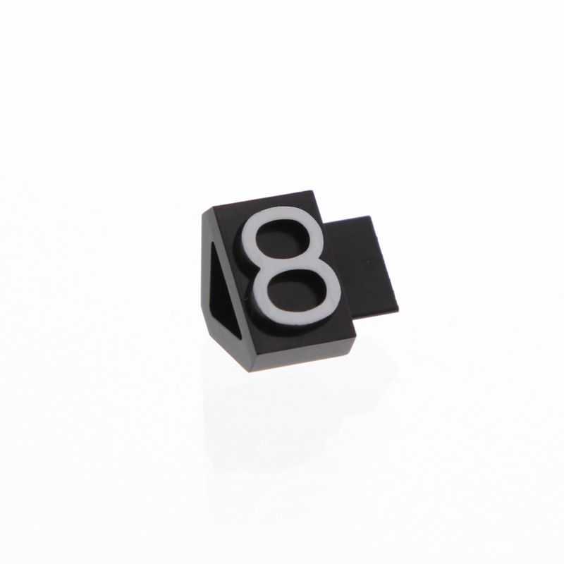 友屋 プライスキューブ L　白 単品「8」　07105WH8 1袋（ご注文単位1袋）【直送品】