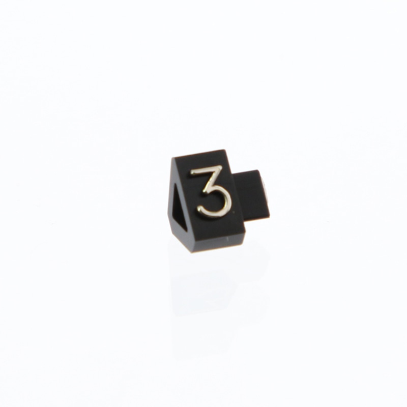 友屋 プライスキューブ M　金 単品「3」　07106GD3 1袋（ご注文単位1袋）【直送品】