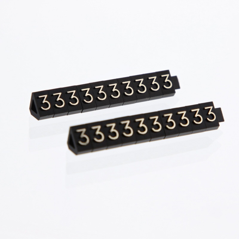 友屋 プライスキューブ M　金 単品「3」　07106GD3 1袋（ご注文単位1袋）【直送品】