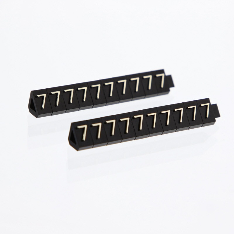 友屋 プライスキューブ M 金 単品「7」 07106GD7 1袋(ご注文単位1袋)【直送品】