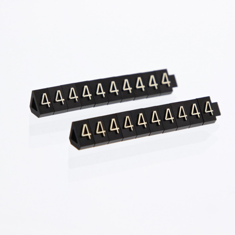 友屋 プライスキューブ M 金 単品「4」 07106GD4 1袋(ご注文単位1袋)【直送品】