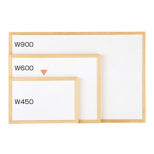 友屋 ホワイトボード ウッドフレームA 450×300 17801 1枚（ご注文単位1枚）【直送品】