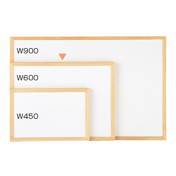 友屋 ホワイトボード ウッドフレームB 600×450 17802 1枚（ご注文単位1枚）【直送品】